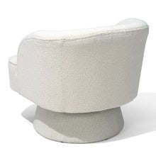Krishna Boucle Swivel Accent Chair